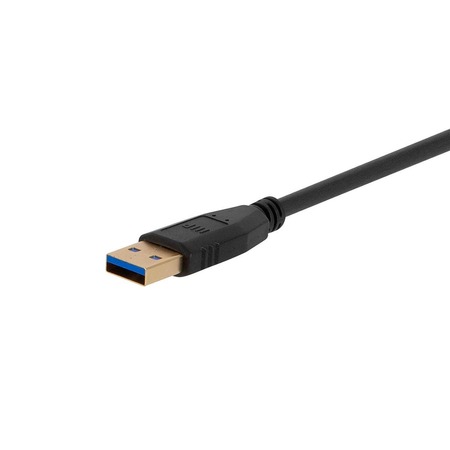 Monoprice Select USB 3.0 Type-C to Type-A Cable_ 6ft_ Black 38610